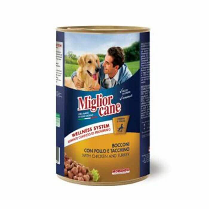 PATE POUR CHIEN A BASE DE POULET ET DINDE 405G MORANDO - HUMIDE POUR CHIEN - Mr Bricolage : Outillage, Jardinage, Animalerie, Electricité