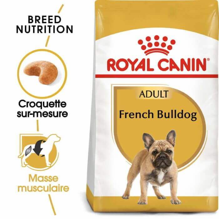 CROQUETTE CHIEN FRENCH BULLDOG ADULT 3KG - SEC POUR CHIEN - Mr Bricolage : Outillage, Jardinage, Animalerie, Electricité