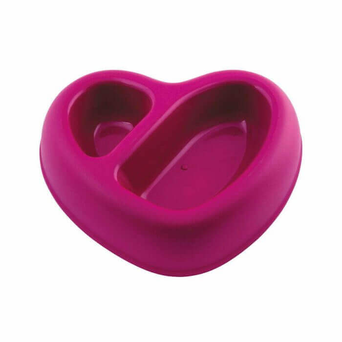 GAMELLE POUR CHAT FORME COEUR 0.50 LITRE - GAMELLE - Mr Bricolage : Outillage, Jardinage, Animalerie, Electricité