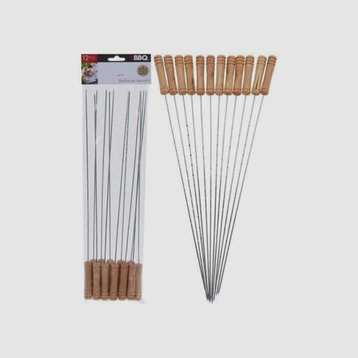 BROCHETTES DE GRILL POUR BARBECUE - BARBECUE ET PLANCHA ET CUISINE D’EXTERIEUR - Mr Bricolage : Outillage, Jardinage, Animalerie, Electricité