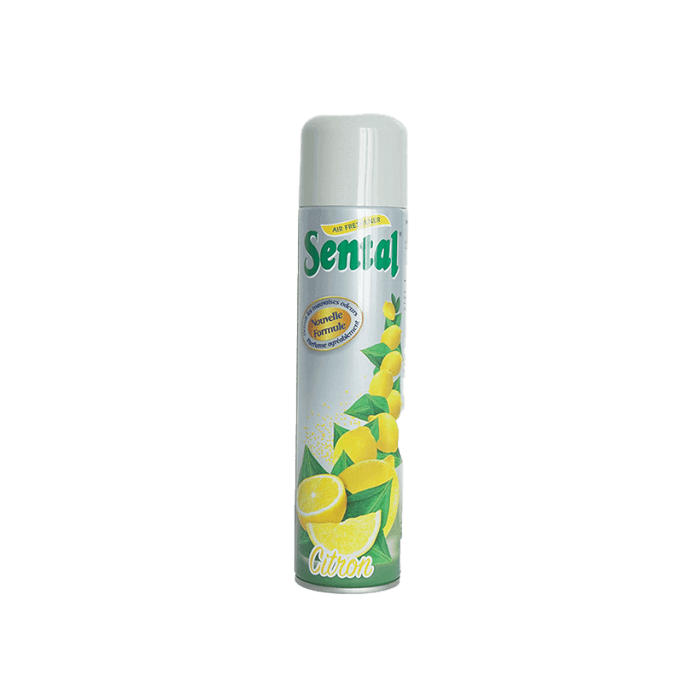 DÉSODORISANT AÉROSOL 320 ML CITRON -SENTAL - DESODORISANT - Mr Bricolage : Outillage, Jardinage, Animalerie, Electricité