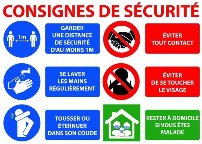 PANNEAU EN PVC CONSIGNES DE SECURITE 1,5MM A3 - Uncategorized - Mr Bricolage : Outillage, Jardinage, Animalerie, Electricité