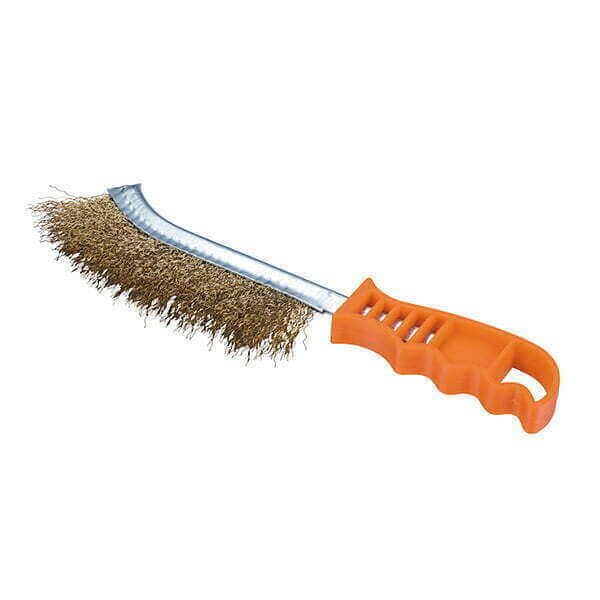 BROSSE EN ACIER 250MM MANCHE EN PVC - Brosse - Mr Bricolage : Outillage, Jardinage, Animalerie, Electricité