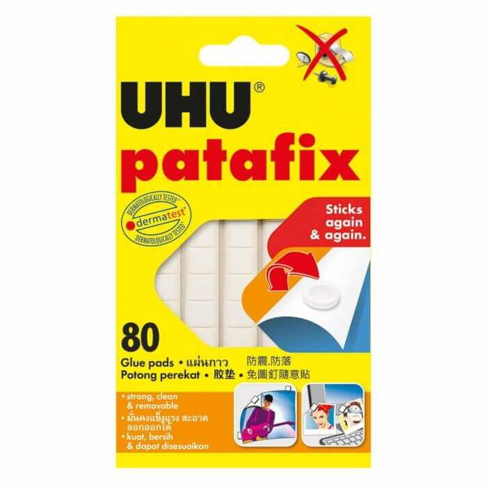 PATAFIX BLANC UHU - COLLE - Mr Bricolage : Outillage, Jardinage, Animalerie, Electricité