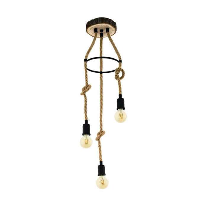 SUSPENSION BOIS, NATURE H1100 L300 3X40W - AMPOULES ET ACCESSOIRES - Mr Bricolage : Outillage, Jardinage, Animalerie, Electricité