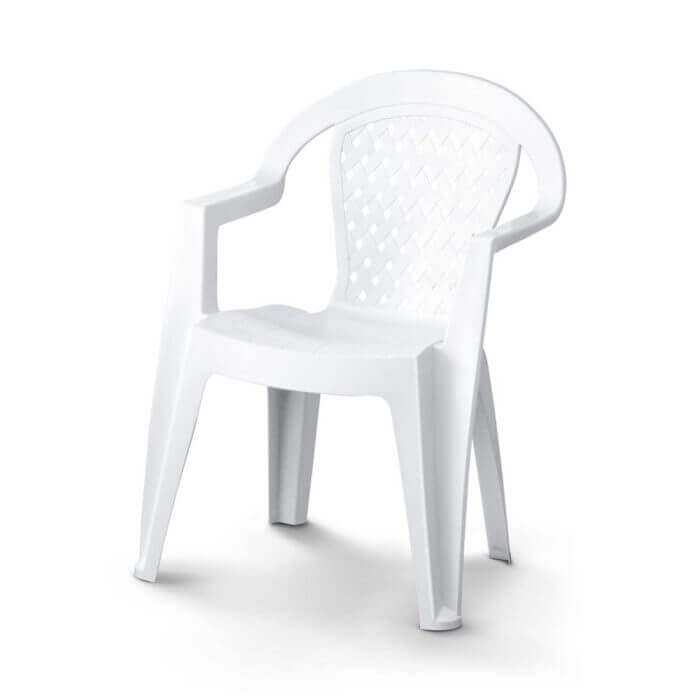 FAUTEUIL TOSCA BLANC - SALON DE JARDIN ET TABLE ET CHAISE - Mr Bricolage : Outillage, Jardinage, Animalerie, Electricité