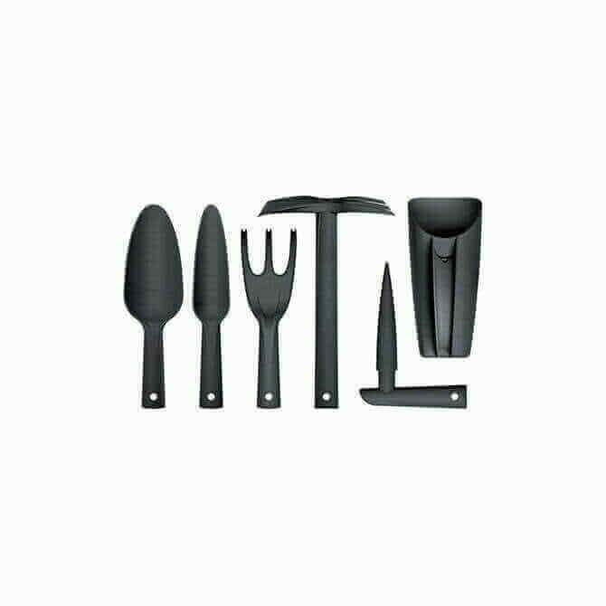 JEU D’OUTILS DE JARDINAGE RESPANA NOIR 6 PIECES - JARDINER - Mr Bricolage : Outillage, Jardinage, Animalerie, Electricité