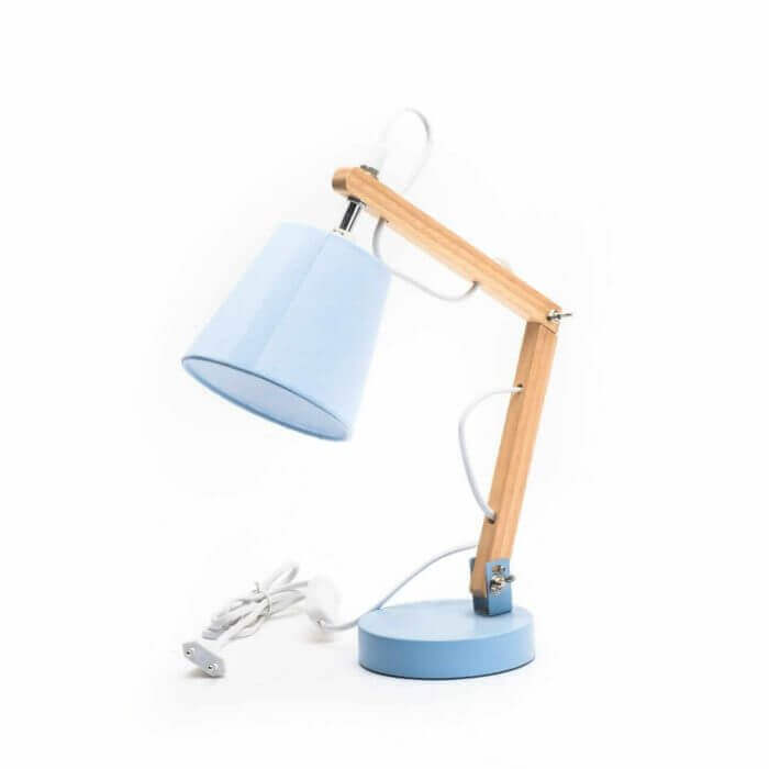 LAMPE DE BUREAU A POSER TONS PASTEL DISPONIBLE EN 4 COULEURSDIMENSIONS: 45 CM - BUREAU - Mr Bricolage : Outillage, Jardinage, Animalerie, Electricité