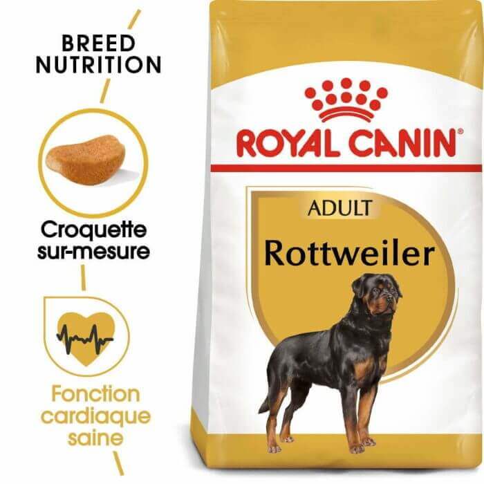 CROQUETTE CHIEN ROTTWEILER  ADULT 12 KG - SEC POUR CHIEN - Mr Bricolage : Outillage, Jardinage, Animalerie, Electricité