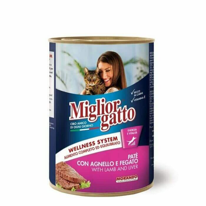 PATE CHAT AGNEAU 400G MORANDO - HUMIDE POUR CHAT - Mr Bricolage : Outillage, Jardinage, Animalerie, Electricité