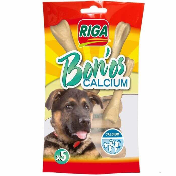 FRIANDISE 5 BONO’S CALCIUM PETIT MODELE  POUR CHIENS 90G - FRIANDISES CHIENS ET CHATS - Mr Bricolage : Outillage, Jardinage, Animalerie, Electricité