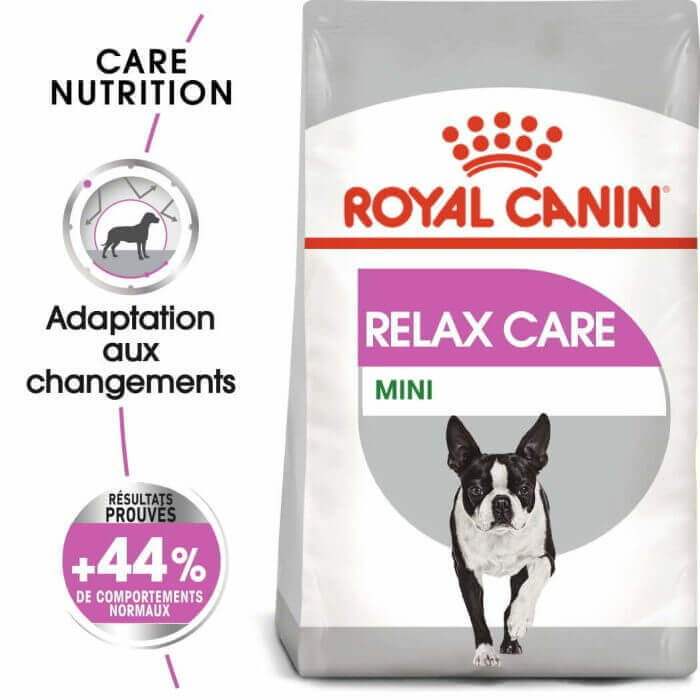 CROQUETTE CHIEN MINI RELAX CARE 3 KG - SEC POUR CHIEN - Mr Bricolage : Outillage, Jardinage, Animalerie, Electricité