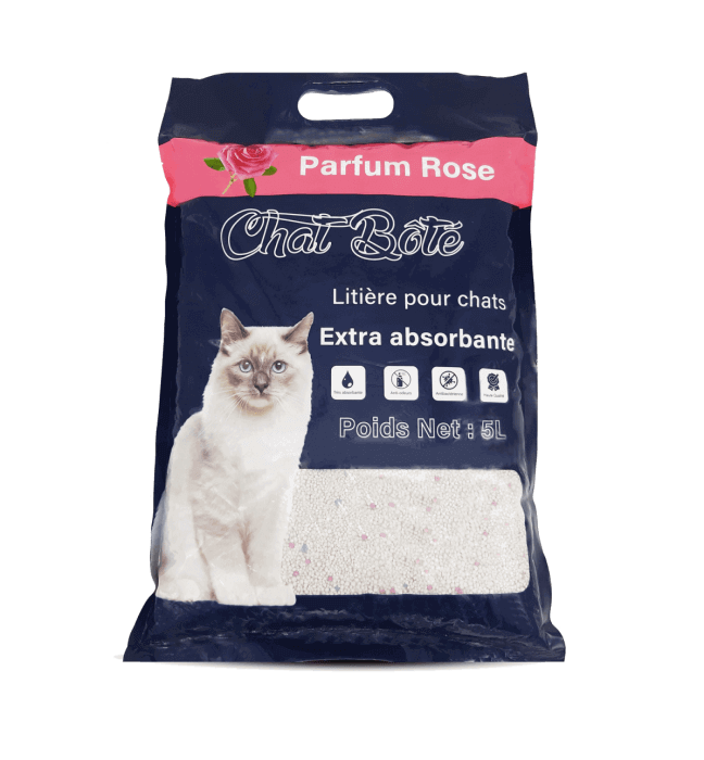 LITIERE ABSORBANTE ROSE 5 LITRES CHAT BOTE - MATERIEL DE NETTOYAGE - Mr Bricolage : Outillage, Jardinage, Animalerie, Electricité