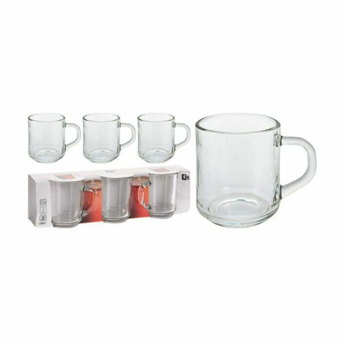 SET DE 3 VERRES À THÉ  ET CAFE - CUISINE - Mr Bricolage : Outillage, Jardinage, Animalerie, Electricité