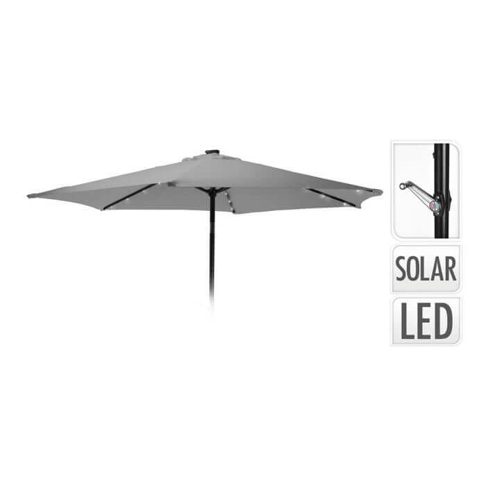 PARASOL SOLAIRE DE JARDIN -  - Mr Bricolage : Outillage, Jardinage, Animalerie, Electricité